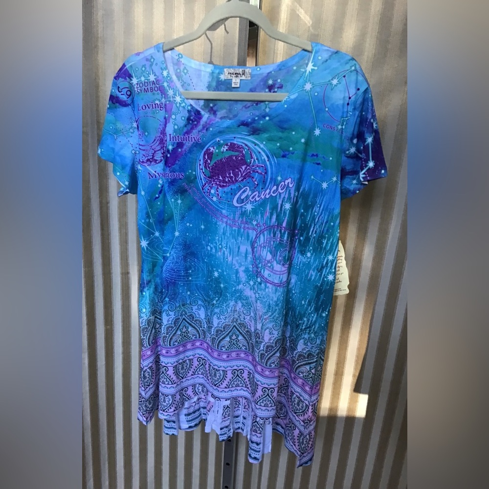 One World Zodiac Tunic Top